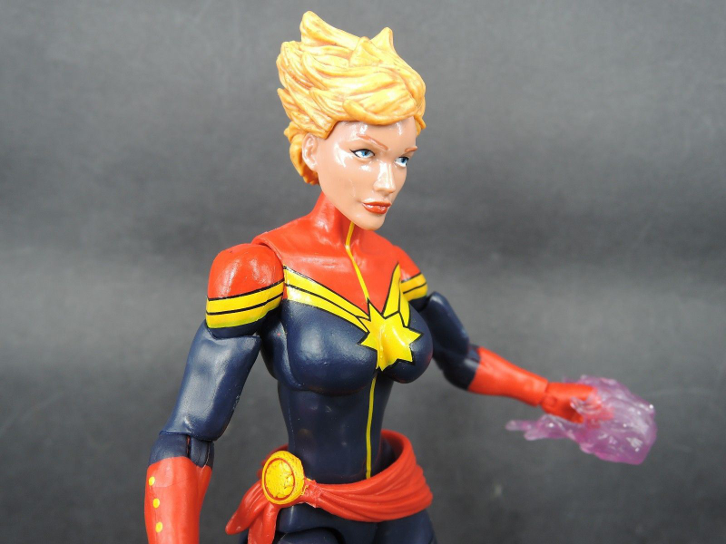 Illustration for article titled A Closer Look At Carol Danvers' First Captain Marvel Figure